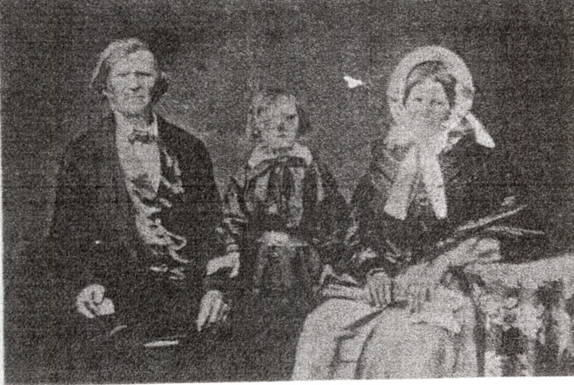 Carl Augustus Frederick, Johanna and Henry Schwaebsch c. 1849