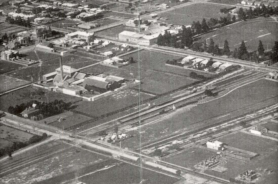 Image - Photo. Aerial view of Preston Railway Station (circa 1907)