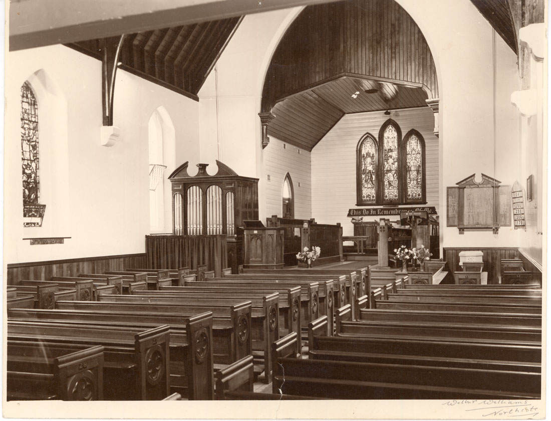 Image of interior of All Saints Church Northcote