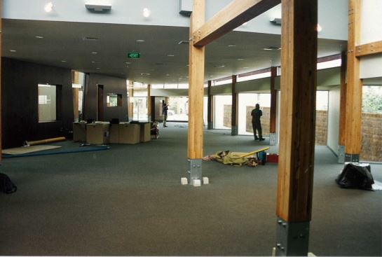 Image of Fairfield Library before opening 1999