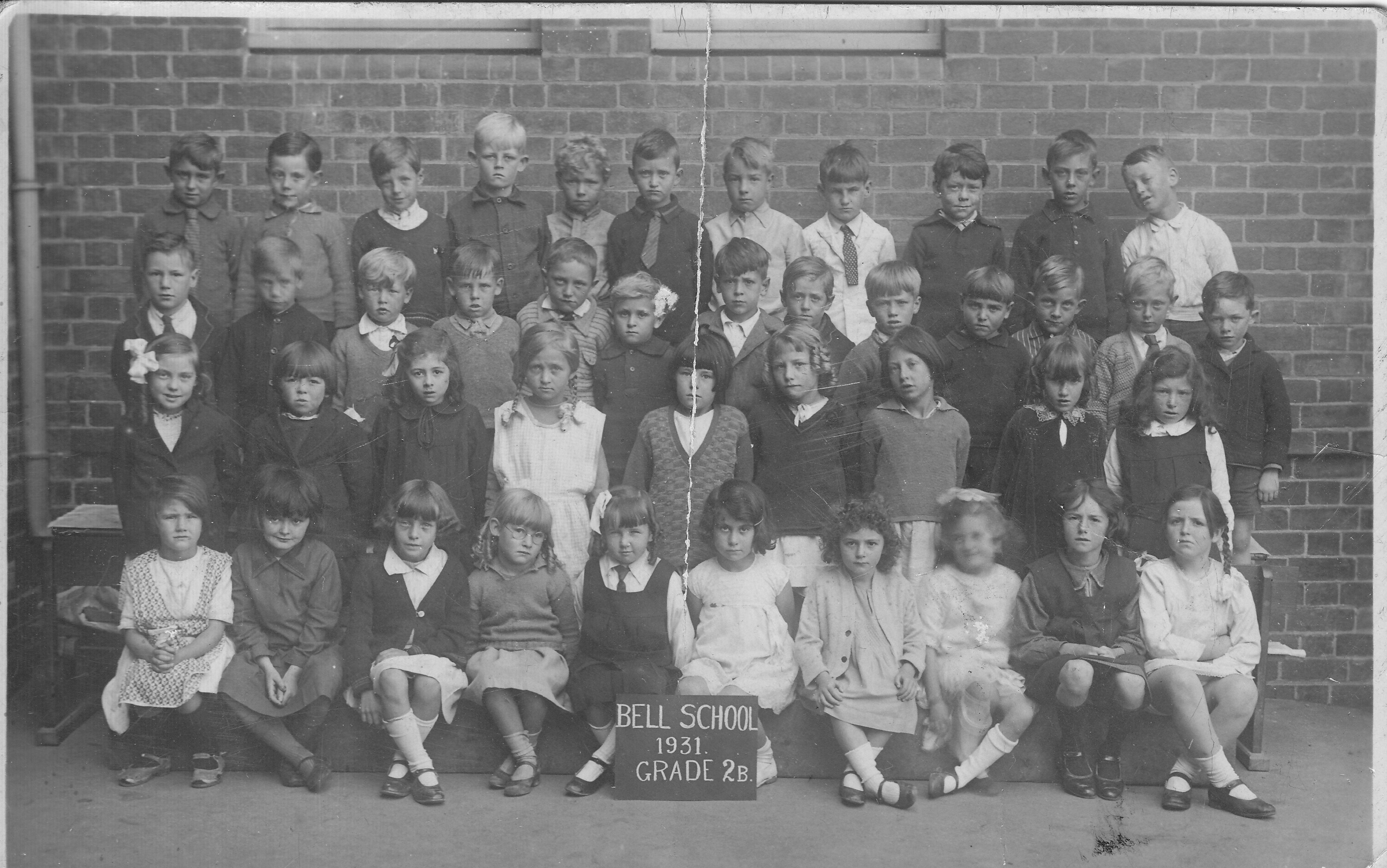 Image of Bell State School 1931 Grade 2B