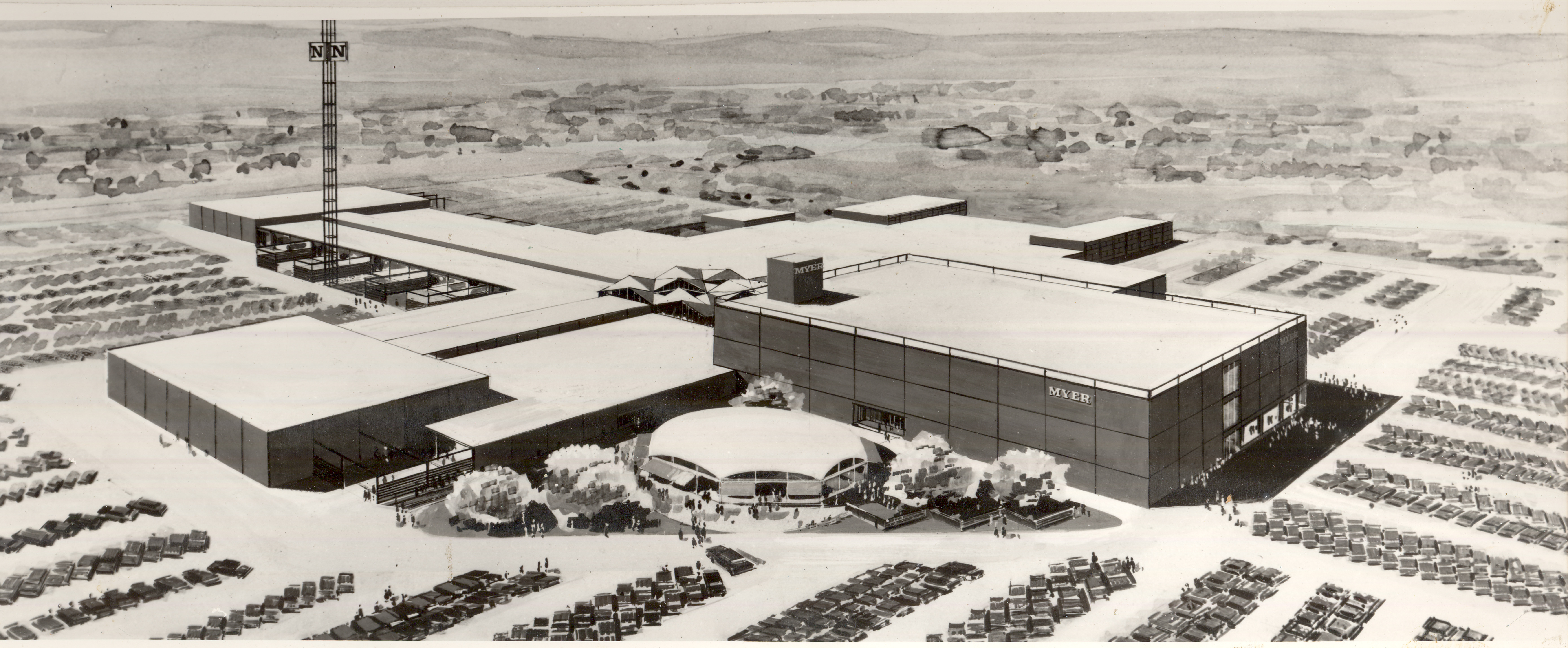 Image of an Artists impression of Northland 1965
