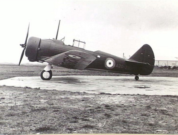 Image of a Wirraway during World War II