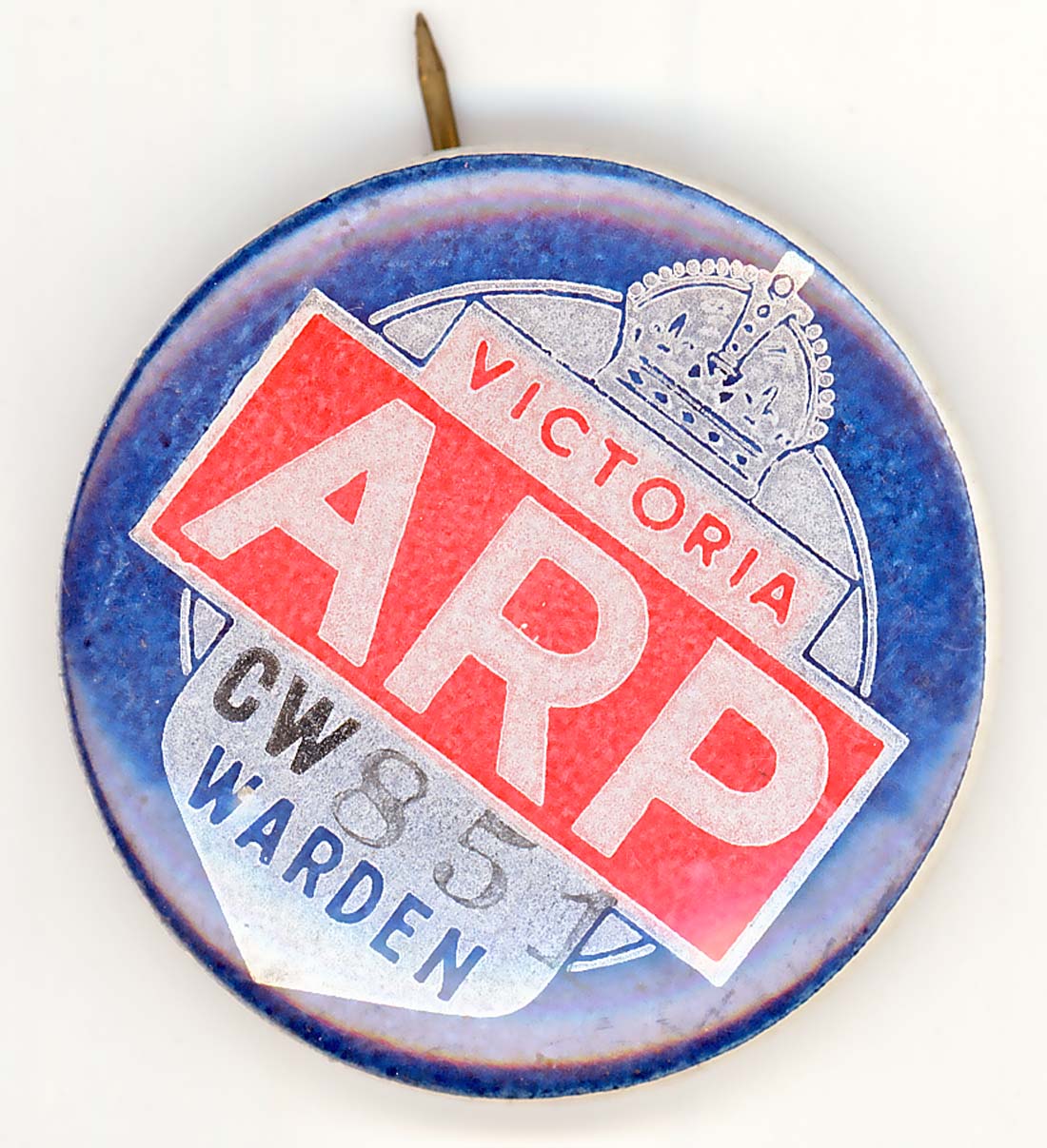 Image of Air Raid Warden's Badge