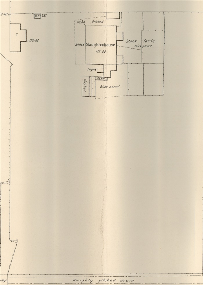 Image of Alexander's slaughterhouse plan