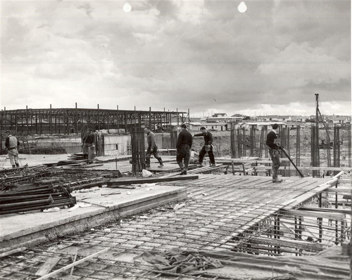 Image of Building works of Northland looking north