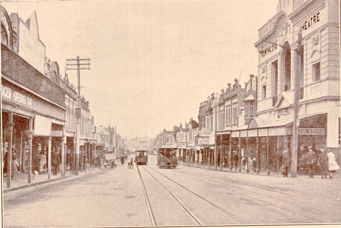 Image of Looking north from Bastings Street. [LHRN245-1]