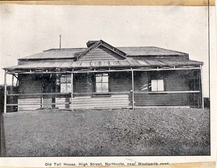 Image of the Toll House on Abbott Street