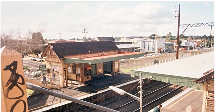 Image of View across to the north side of the Fairfield Station. [LHRN1127-17]