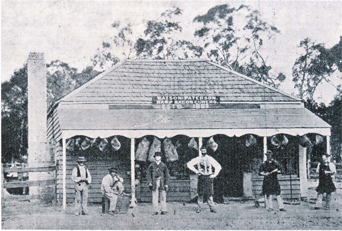 Image of The bacon factory in the early days.