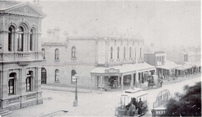 Image from the Northcote Town Hall looking north. [LHRN1212]