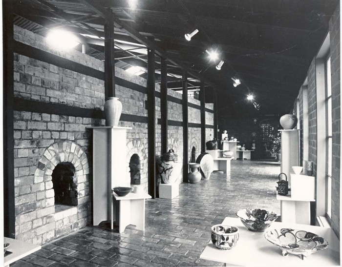Image of One of the kilns used as an art gallery