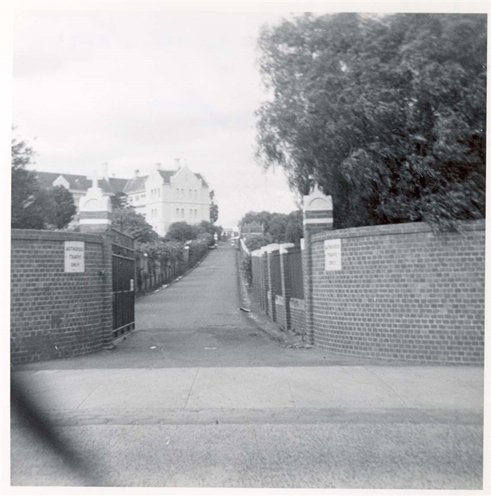 Image of Main gates to the Little Sisters of the Poor, 1960s