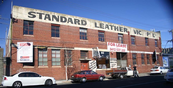 Image of The Standard Leather Company factory in High Street Preston
