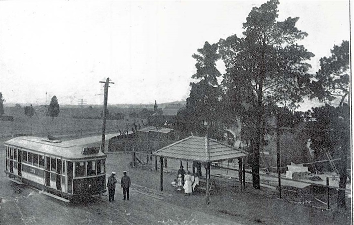 Image of Tram at Tyler Street, Reservoir. [LHRN1790]