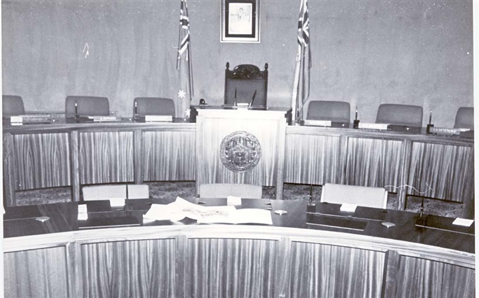 Image of Preston Councillor's Chambers circa 1980.