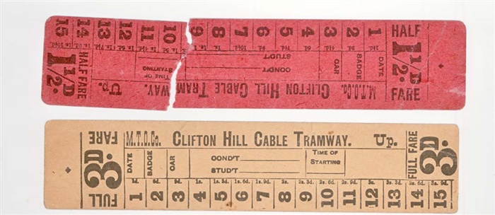 Image of Tram Ticket for the Northcote to Clifton Hill Tram service. [LHRN1857]