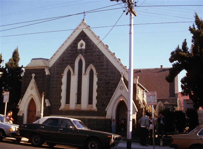 Image of Wesleyan Methodist Church Northcote in 1982
