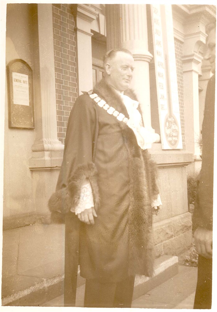 Image of William Robinson, Mayor of Preston 1947/48 [Dot Harris]