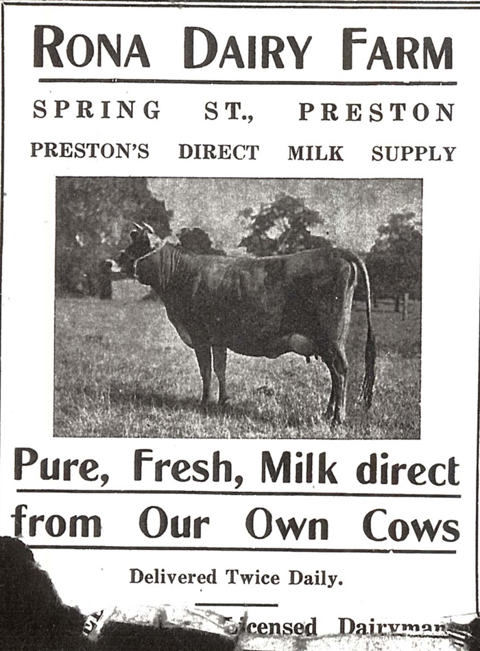 Image of Advert for the Rona Dairy 1923 [LHRN1961]