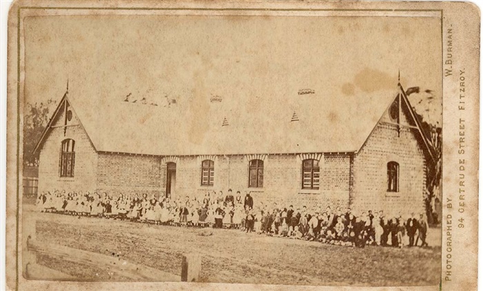 Image of Helen Street Primary School circa 1874