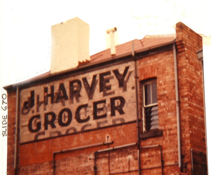 Image of Harvey's store in 1975 (courtesy Lexie Luly). [LHRN2090]