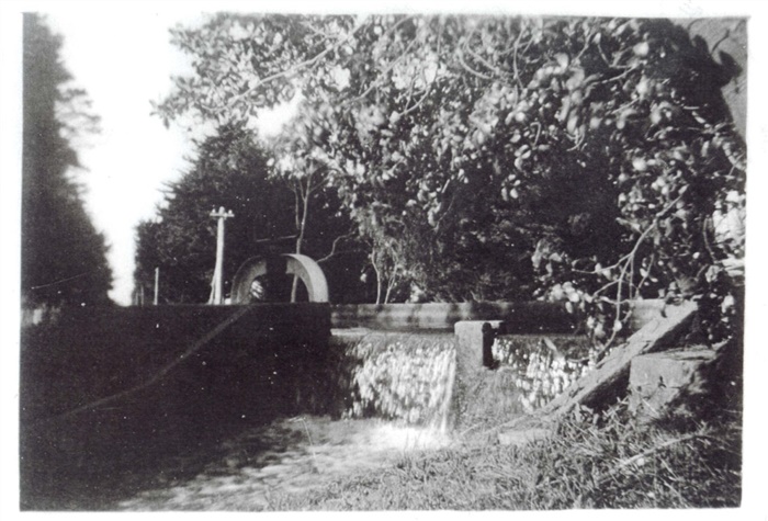 Image of Irrigation ditch near Cheddar Road [courtesy Lenore Frost] [LHRN2259]