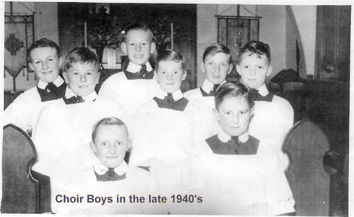 Image of St James Church Thornbury Little Angels c1940s-1950s