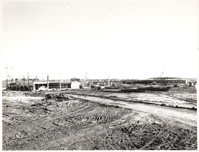 Image of Northland during construction from the south east