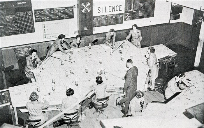 Image of Operations table - Preston Air Defence HQ