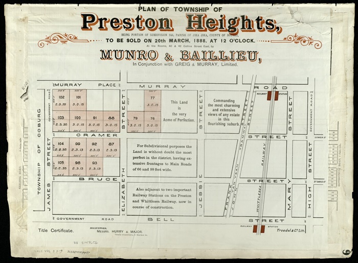 Image of Preston Heights 1888