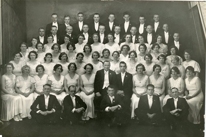 Image of Northcote Choral Society South Street Competitions October 1934. [LHRN1063]