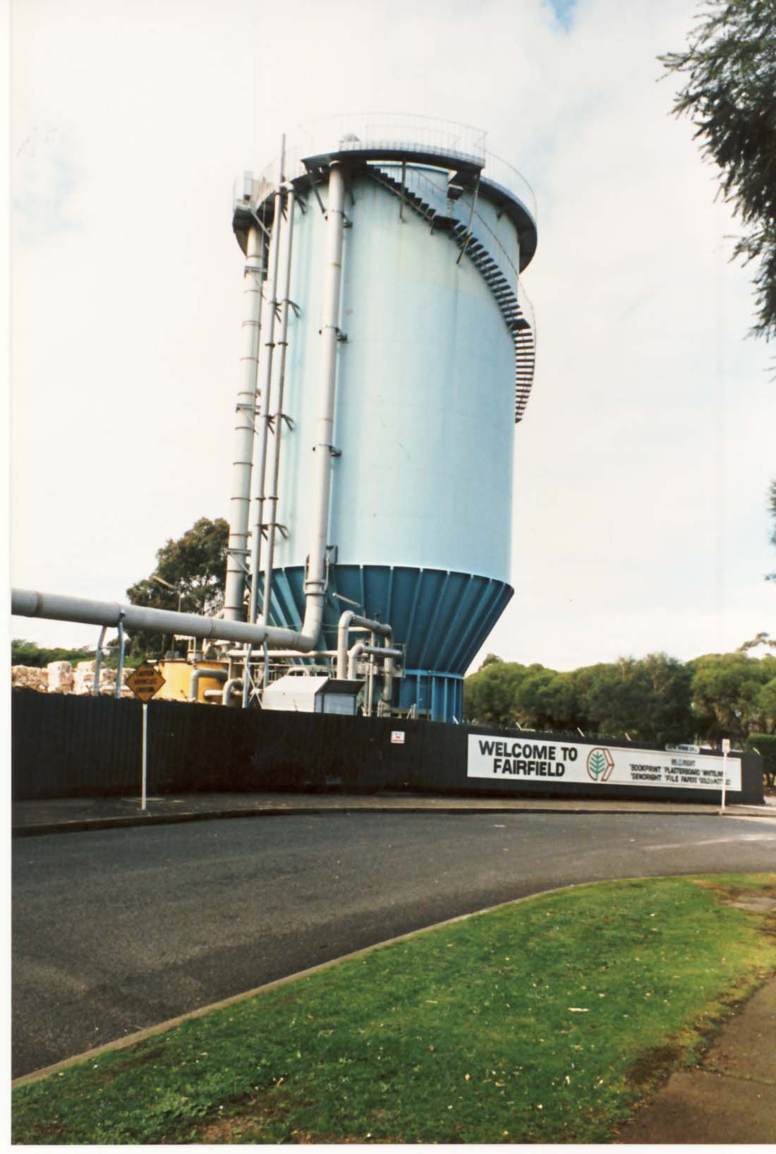Image of Silo at Australian Paper Mills