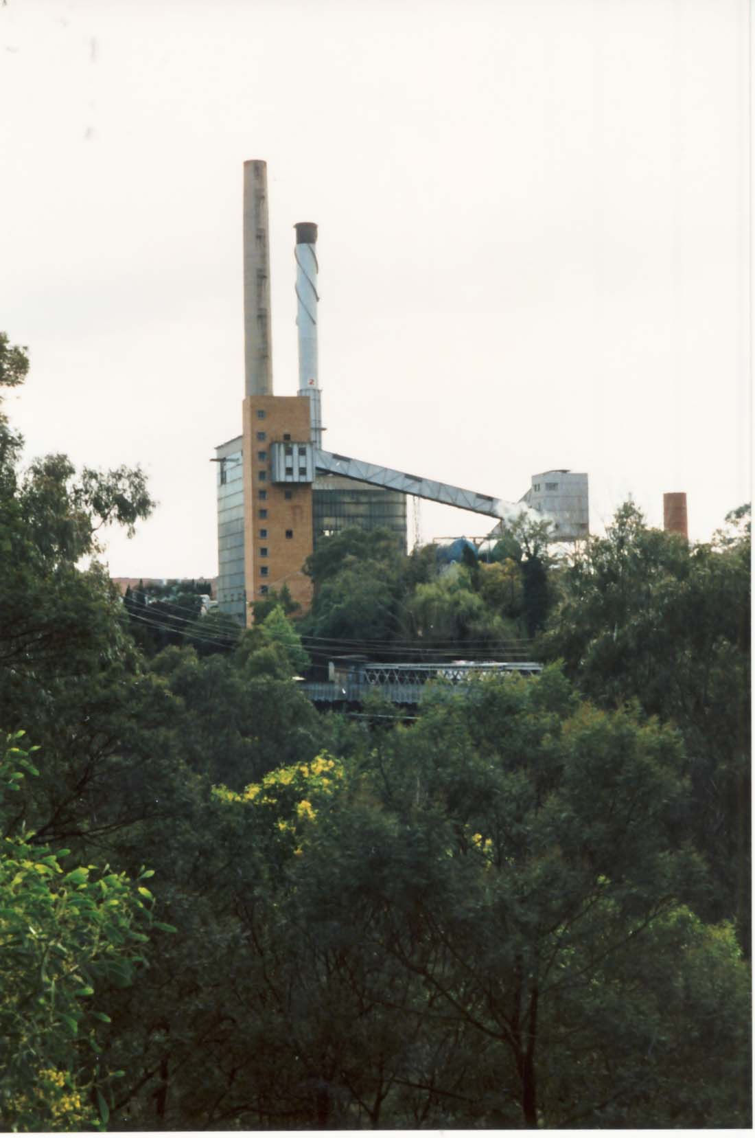 Image of Australian Paper Mills from across the Yarra River