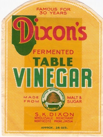 Image of Advertising label [donor N. Andrews]