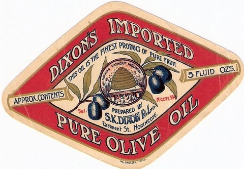 Image of Advertising label [donor N. Andrews]