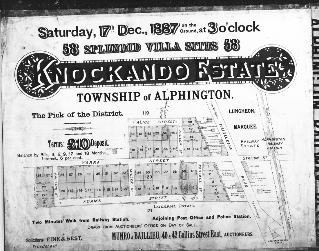 Image of Knockando Estate, 1887. 