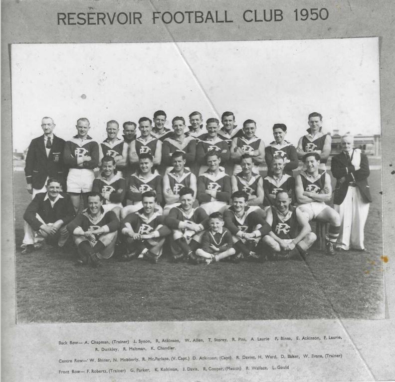 Image of Reservoir Football Club 1950