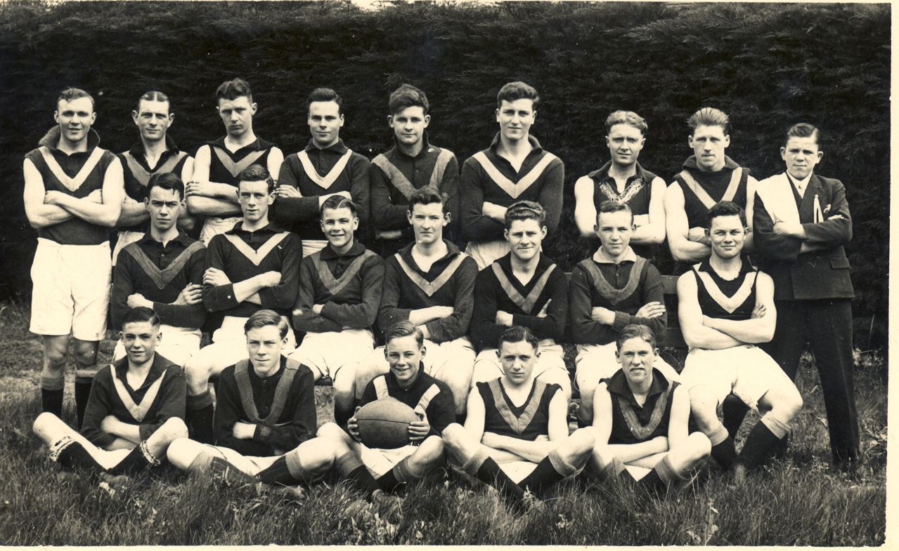 Image of 1st Preston Scouts Football Team 1930/31. [Courtesy Ray Colson] 