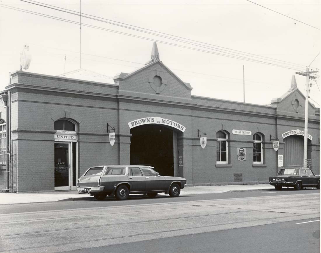 image of Former Cable Tram Engine House, now car repair shop