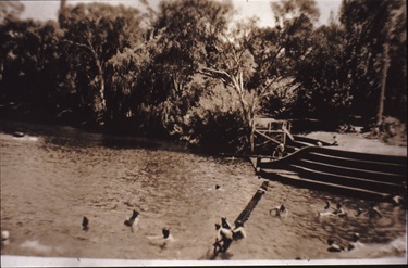 Image of Swimmers in the Alphington Swimming Pool