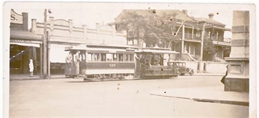 Image of Ruckers Hill as seen from Westbourne Grove