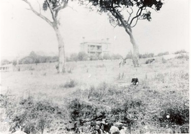 View to Edgebaston across the fields.