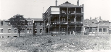 Image of The nurses home in the early 1920s
