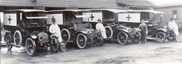 Image of Ambulances in the 1930s