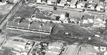 Image of Row of cottages at the end of Langwells Parade