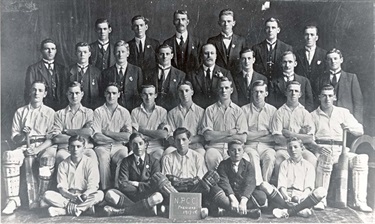 Image - Photo. Northcote Park Cricket Club Premiership Team 1917 - 1918