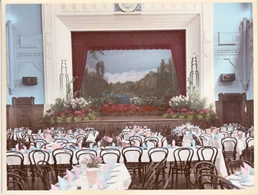 Image of Northcote Town Hall Floral Display 1950s. [LHRN1394]