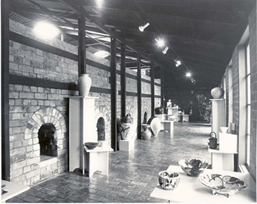 Image of One of the kilns used as an art gallery