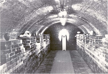 Image of One of the kilns used as an art gallery